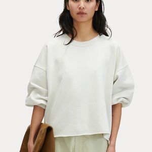 Rachel Comey Fond sweatshirt in “dirty white” EUC XS/S